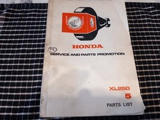 Honda xl250 parts for sale  BRISTOL