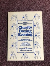 Boxing programme city for sale  POOLE