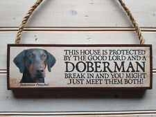 Doberman pinscher sign for sale  WISBECH
