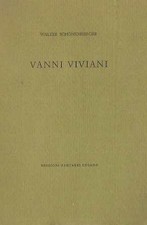 Vanni viviani monografia usato  Italia
