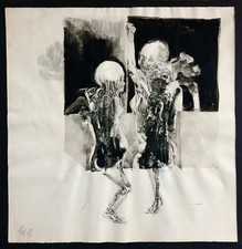 Surrealistic ink drawing for sale  Montgomery