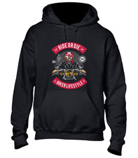 Biker lifestyle hoody for sale  MANCHESTER
