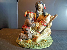 Figurine famille amérindienne d'occasion  Gap
