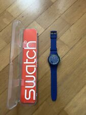 Orologio swatch blu usato  Besana in Brianza