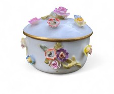 Meissen flower encrusted for sale  SKIPTON