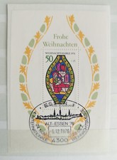 Weihnachtsmarke 1976 block gebraucht kaufen  Hamminkeln