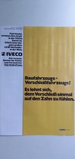 Iveco: Fiat - Baufahrzeuge = Verschleißfahrzeuge? (Prospekt - Reprint); ca.1978 comprar usado  Enviando para Brazil