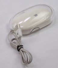 Mouse Apple Macintosh Pro genuíno M5769 branco transparente USB óptico com fio comprar usado  Enviando para Brazil