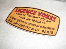 Autocollant filtre air d'occasion  Jonquières