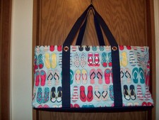 Bolsa tote Thirty One extra grande utilitária flip flop praia/piscina comprar usado  Enviando para Brazil