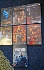 Halloween dvd collection for sale  WAKEFIELD