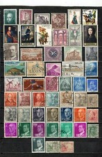 Espagne lot timbres d'occasion  Le Havre-