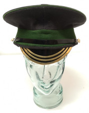 Sombrero/Gorra de vestir Irish Guards 3 barras de metal con barbilla y botones 57 cm segunda mano  Embacar hacia Mexico