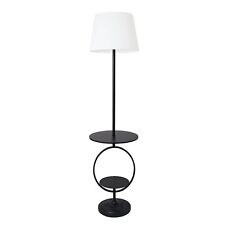 Mesa de cabeceira Elegant Designs LF1023-BLK prateleira dupla decorativa comprar usado  Enviando para Brazil