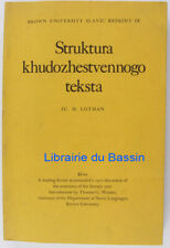 Struktura khudozhestvennogo te d'occasion  Bordeaux-