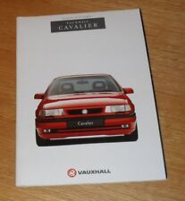 Vauxhall cavalier brochure for sale  FAREHAM