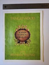 Tanglewood 1973 berkshire for sale  Waterford
