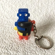 Chaveiro vintage quebra-cabeça robô chaveiro plástico fob chiclete máquina prêmio 🤖 comprar usado  Enviando para Brazil