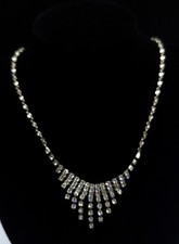 Vintage rhinestone necklace for sale  Richmond