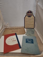 Lote de envelopes originais 1939 Hotpoint geladeira etiqueta manual publicidade livro de receitas  comprar usado  Enviando para Brazil