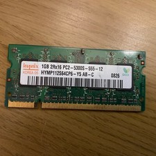 Memória RAM Dell Studio 1737 PP31L 1GB DDR2 PC2-6400S Hynix HYMP112S64CP6-S6, usado comprar usado  Enviando para Brazil