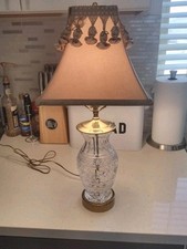 Abajur de mesa de cristal Waterford absolutamente lindo  comprar usado  Enviando para Brazil
