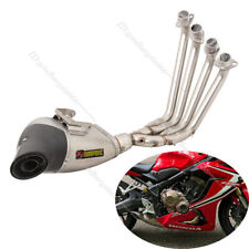 Usado, Tubulação completa do sistema de exaustão para Honda CBR650R CBR650F CB650R CB650F 2019-2023 comprar usado  Enviando para Brazil