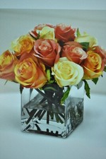 Faux rose square for sale  Kansas City