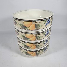 💥Mikasa Garden Harvest CAC29 tigelas de sopa empilháveis 6 1/4" conjunto de 4 frete grátis comprar usado  Enviando para Brazil