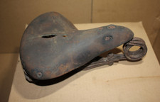 SELA DE COURO BRONZE BICICLETA ANTIGA ORIGINAL RIGA ERENPREIS LETÔNIA DÉCADA DE 1930, usado comprar usado  Enviando para Brazil
