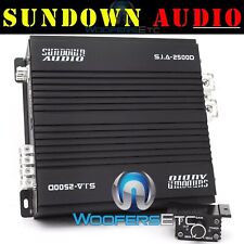 AMPLIFICADOR MONOBLOCO SUNDOWN AUDIO SIA-2500D 2500W RMS SUBWOOFERS AMPLIFICADOR DE BAIXO NOVO comprar usado  Enviando para Brazil