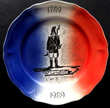 Assiette bicentenaire revoluti d'occasion  Gentilly