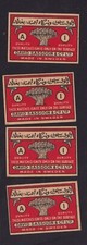 Antique match tag d'occasion  Expédié en Belgium