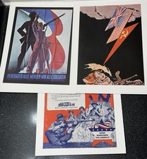military soviet 3 posters for sale  Lisle