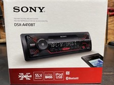 Receptor de mídia digital single-din Sony DSXA410BT comprar usado  Enviando para Brazil