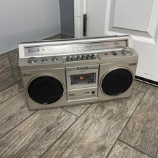 Grabadora de casete estéreo AM/FM de colección SONY CFS-45 FUNCIONANDO PROBADA ¡Leer!! segunda mano  Embacar hacia Mexico