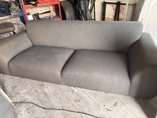 Dfs grey fabric for sale  BRIGHTON