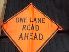 Traffix sign one for sale  Sherrill