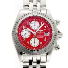 RELÓGIO MASCULINO BREITLING CHRONOMAT EVOLUTION AUTOMÁTICO A13356 MOSTRADOR VERMELHO SS comprar usado RELÓGIO MASCULINO BREITLING CHRONOMAT EVOLUTION AUTOMÁTICO A13356 MOSTRADOR VERMELHO SS comprar usado  Enviando para Brazil