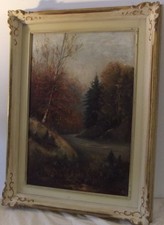 Tableau ancien huile d'occasion  Aups