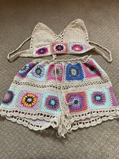 Crochet bikini shorts for sale  WINGATE