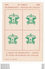 Vignette esperanto jaroj d'occasion  Sathonay-Camp
