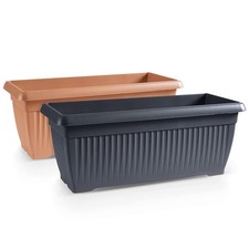 Vaso rettangolare terra usato  Italia