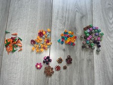 Lot perles fleurs d'occasion  Bourgoin-Jallieu