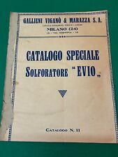 Catalogo solforatore evio usato  Catania