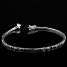 Tennis bracciale oro usato  Bari