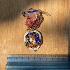 Silver enamelled masonic for sale  HERNE BAY