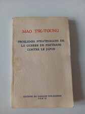 Problèmes Stratégiques Mao Tse-Toung in french 1964 comprar usado  Enviando para Brazil