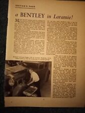 bentley 1960 for sale bentley 1960 for sale LEICESTER