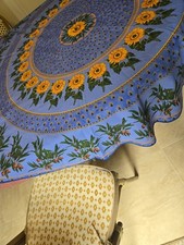 TOALHA DE MESA COUNTRY FRANCESA 68" REDONDA Provence comprar usado  Enviando para Brazil